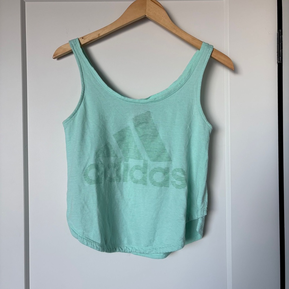 Adidas Women's Clear Mint Tank Top - XS / S